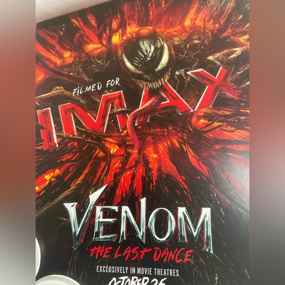 Venom autograph with poster - Picture 6 of 6